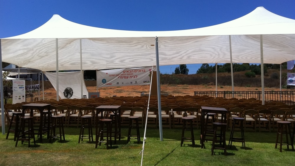 הצללות לאירוע בצפון